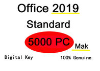 ПК версии 5000 ключевого кода Майкрософт Офис 2019 английского языка неподдельный стандартный