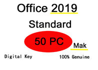 ПК стандарта 50 ключевого кода Майкрософт Офис 2019 100% язык неподдельного Мулти