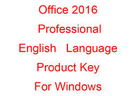 Ключ 2016 продукта профессионала госпожи офиса английского языка для Виндовс