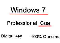 Лицензия ключевая, Коа 32/64бит Микрософт Виндовс 7 ОЭМ ключа продукта Виндовс 7 Про