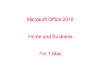 Дом и дело ключевого кода Майкрософт Офис 2016 цифров для МАК МАК глобального 1