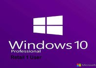 Немедленные розница лицензии ключа Windows 10 доставки профессиональная 1 потребитель