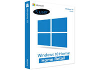 Неподдельная розница ключевого кода лицензии потребителя дома 5 Microsoft Windows 10