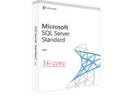 Неограниченное розничное ядр стандарта 16 сервера 2019 Майкрософта SQL ключа