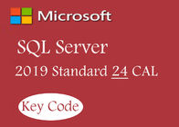 24 стандарта сервера 2019 MS SQL розницы лицензии CALs