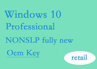 Полностью новые код лицензии ключа OEM NONSLP Microsoft Windows 10 профессиональный