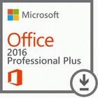 Ключ лицензии потребителя положительной величины 5 Майкрософт Офис 2016 профессиональный