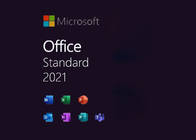 Лицензия стандарта Майкрософт Офис 2021 Mak стандарта офиса 2021 ключевая для потребителя 5000